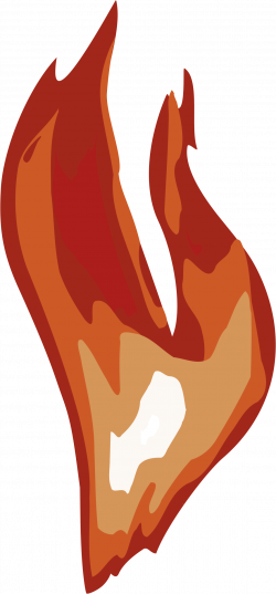 Flame clipart small - Pencil and in color flame clipart small