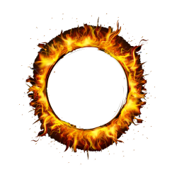 Circle Fire Flame - Ring of Fire 1000*1000 transprent Png Free ...