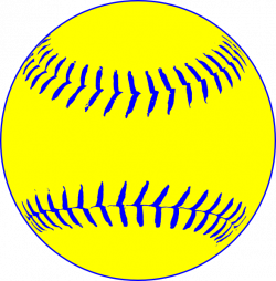 Yellow Softball Clip Art at Clker.com - vector clip art online ...
