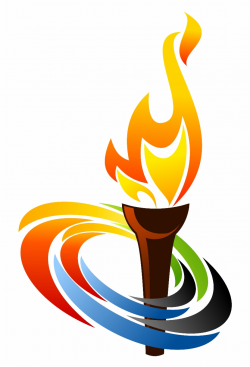 Pics For Torch Flame Png Clipart - Olympic Games Free PNG ...