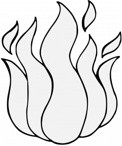 Flame - Traceable Heraldic Art