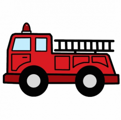 Cartoon Clip Art Firetruck Emergency Vehicle Truck Statuette ...