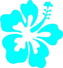 28+ Collection of Blue Hawaiian Flower Clipart | High quality, free ...
