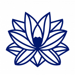 Clip art - Country wind blue lotus edge lattice 2362*2362 transprent ...