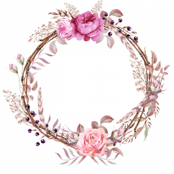 Frames floral em png para baixar | mpralo | Pinterest | Floral ...