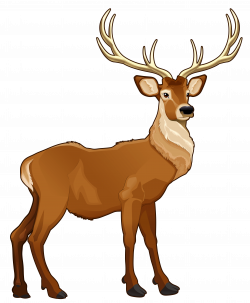 Brown Reindeer PNG Clipart Picture | Gallery Yopriceville - High ...