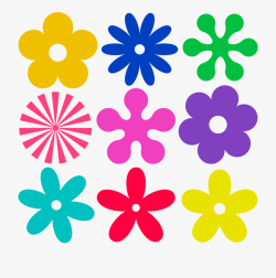 28 Collection Of Hippie Flower Clipart - Small Flower Vector ...