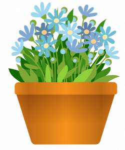2.png | Pinterest | Potted flowers, Flowers and Clip art