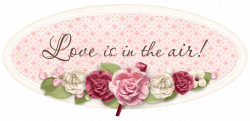 Love is in the Air Label PNG Clipart Picture | Gallery Yopriceville ...