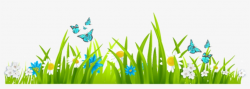 Ftestickers Nature Landscape Grass Flowers Butterdliez ...
