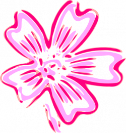 Pink Flower Clip Art at Clker.com - vector clip art online, royalty ...