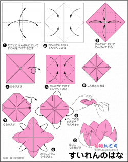 origami fiori di loto istruzioni - Cerca con Google | Origami ...