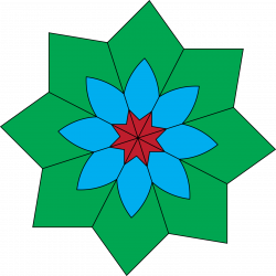 Kaleidoscope Flower | Free Images at Clker.com - vector clip art ...