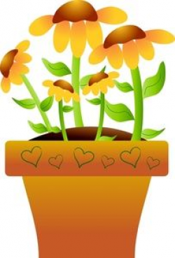 Flower Planter Clip art | ✿° my garden valley ° ✿ | Flower ...