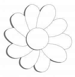 Black And White Flower Drawing | Clipart Panda - Free Clipart Images