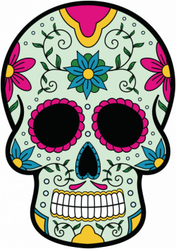 Sticker Calavera - Tete De Mort Mexicaine 9 - ref.d7447 | MPA Déco ...