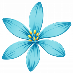 Blue Flower PNG Image | Gallery Yopriceville - High-Quality Images ...
