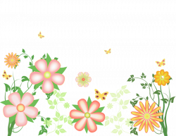 Decorative Flowers Free Transparent Clipart | Gallery Yopriceville ...