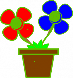 Flowers In A Vase 2 Clip Art at Clker.com - vector clip art online ...
