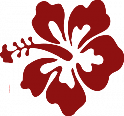 Hibiscus Flower Red Clip Art at Clker.com - vector clip art online ...