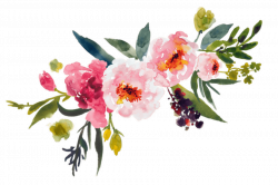 Watercolor Bouquet transparent PNG - StickPNG