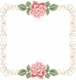 Wedding invitation Flower Clip art - The pink flower vine 2000*2111 ...