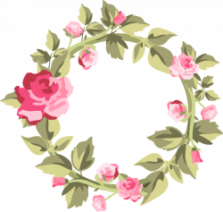 Wedding invitation Shabby chic Lace Flower Clip art - floral wreath ...