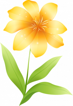 Yellow Flower Clipart | Gallery Yopriceville - High-Quality Images ...