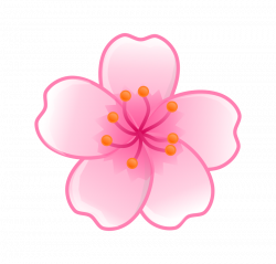 Clipart - Sakura flower
