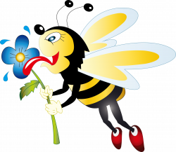 Honey bee Bumblebee Beehive Clip art - A bee element with wings ...