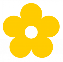 28+ Collection of Yellow Clipart Flower | High quality, free ...