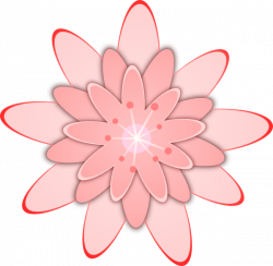Pink Flower 15 Clip Art at Clker.com - vector clip art online ...