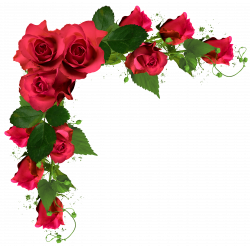 Beautiful Decor with Roses PNG Clipart Picture | Уголки | Pinterest ...