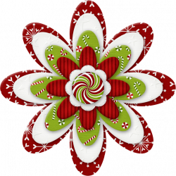 jss_peppat_stacked flower 2.png | Scrapbooking, Christmas clipart ...