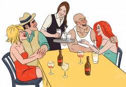 Alcohol clipart food server - Pencil and in color alcohol clipart ...