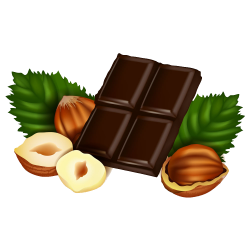 Fast food Hazelnut Chocolate Clip art - Nuts and chocolate picture ...