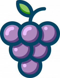 Clipart - grapes