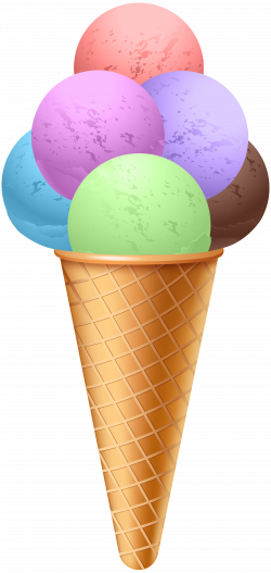 Big Ice Cream Cone PNG Clipart Picture | Gallery Yopriceville ...