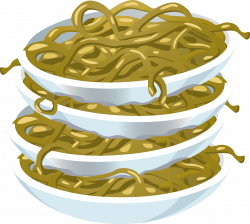 Clipart - Food Fried Noodles