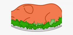 Pig Clipart Food - Roast Pork Clipart #1298654 - Free ...