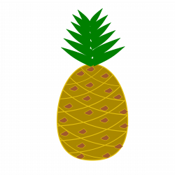 Clipart - pineapple