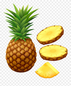 Food Clipart Mineral - Real Pineapple Clip Art - Png ...