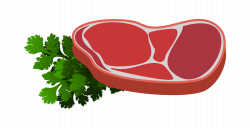 Raw Steak clipart 3892x2000 | Clipart Everyday Foods | Pinterest ...