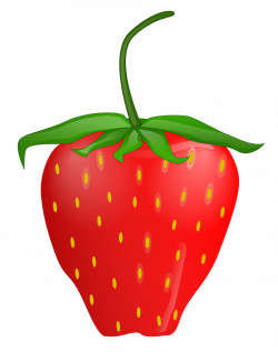 Public Domain Clip Art Image | Illustration of a strawberry | ID ...