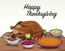 Thanksgiving meal clipart 2 » Clipart Station
