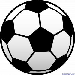 Soccer Ball Football Futbol 1 Clip Art - Sweet Clip Art