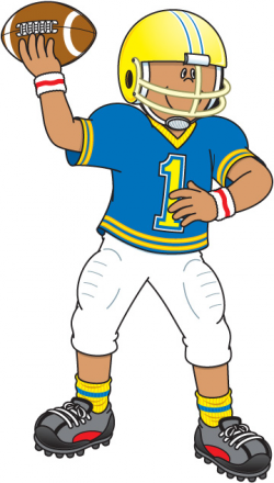 Kid football player clipart free images 3 - Cliparting.com