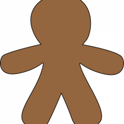 Clipart Gingerbread Man - Vector And Clip Art Inspiration •