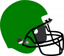 Green Football Helmet Clip Art at Clker.com - vector clip art online ...