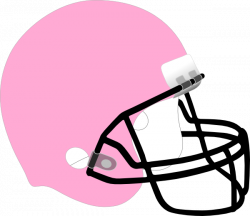 Girl Football Helmet Clipart